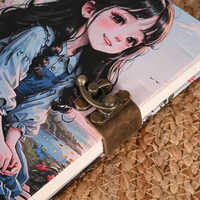 Vintage Lock Diary Journal