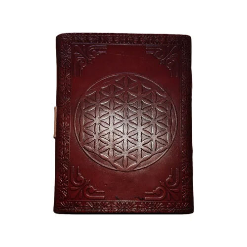 Tree Of Life Seven Stone Leather Journal A5 - Binding: Perfect Binding