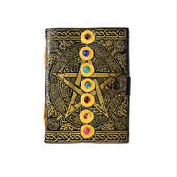 Star 7 Stone Leather Journal Unruled