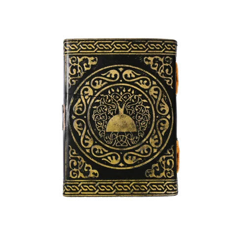 Star 7 Stone Leather Journal Unruled - Binding: Perfect Binding