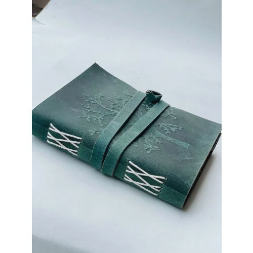 Tree Of Life Handmade Leather Journal - Binding: Perfect Binding