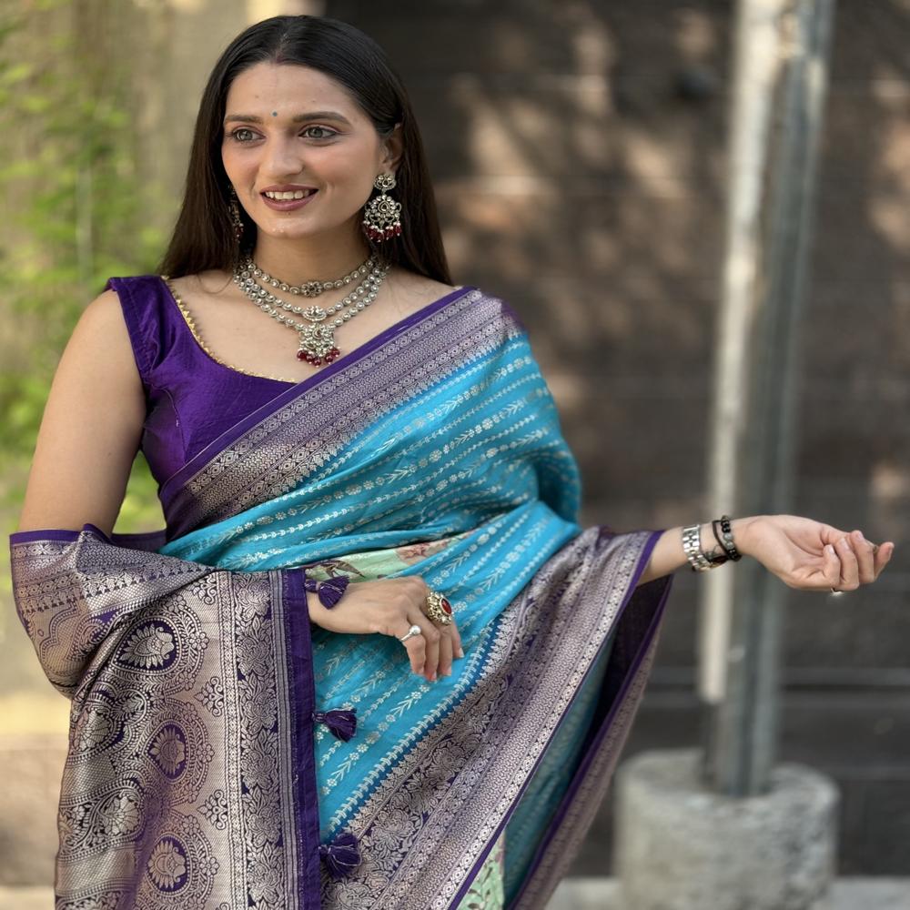 Digital maysure crepe saree