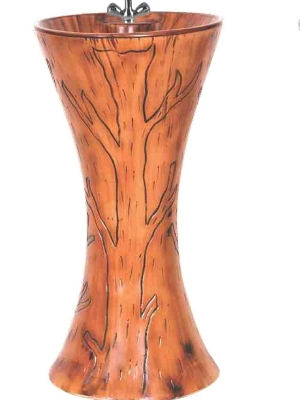 One टुकड़ा Damaru-shaped Basin