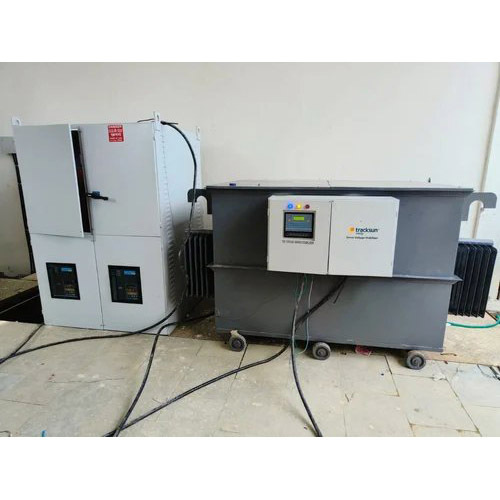 1600Kva Oil Cooled Servo Voltage Stabilizer Without Bypass Switch - Current: Ac