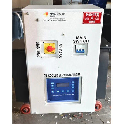 30 Kva Oil Cooled Servo Voltage Stabilizer With Bypass Switch - Current: Ac
