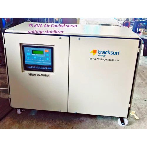 75 Kva Air Cooled Servo Voltage Stabilizers Without By Pass Switch - Current: Ac