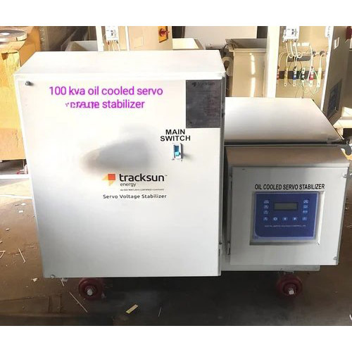100Kva Oil Cooled Servo Voltage Stabilizer Without Bypass - Current: Ac