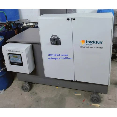 300 KVA Oil Cooled Servo Voltage Stabilizer Without Bypass switch