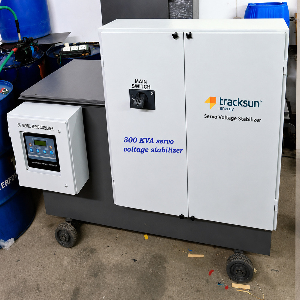 300 KVA Oil Cooled Servo Voltage Stabilizer Without Bypass switch