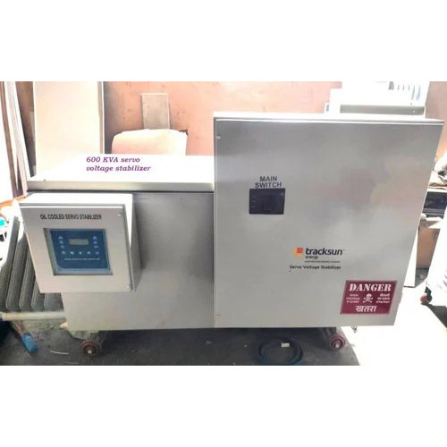600 Kva Oil Cooled Servo Voltage Stabilizer Without Bypass - Current: Ac