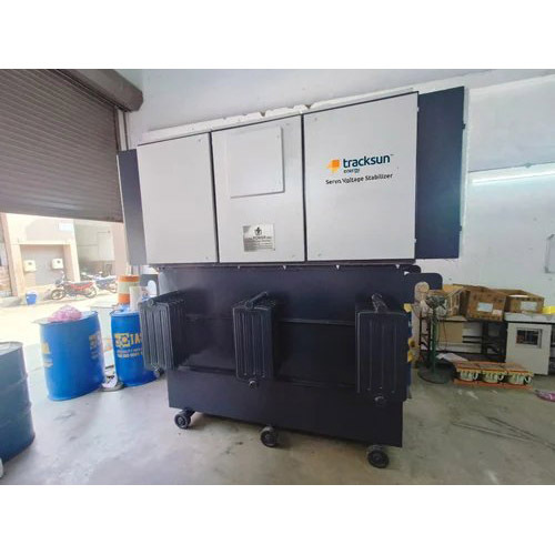 800 KVA Oil Cooled Servo Voltage Stabilizer with by pass switch