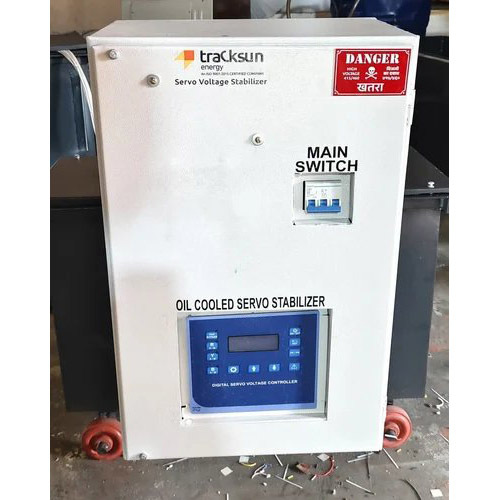 20Kva Oil Cooled Servo Voltage Stabilizer With Out Bypass Switch - Current: Ac