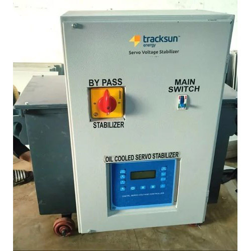 45Kva Oil Cooled Servo Voltage Stabilizer With Bypass Switch - Current: Ac