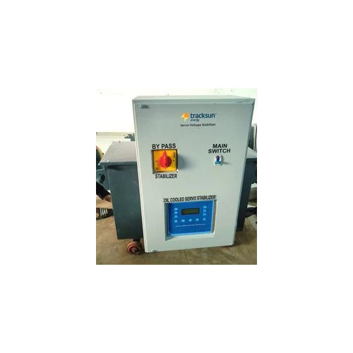 50 KVA Oil Cooled Servo Voltage Stabilizer With Bypass Switch