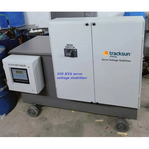 350 KVA Oil Cooled Servo Voltage Stabilizer with out pass switch