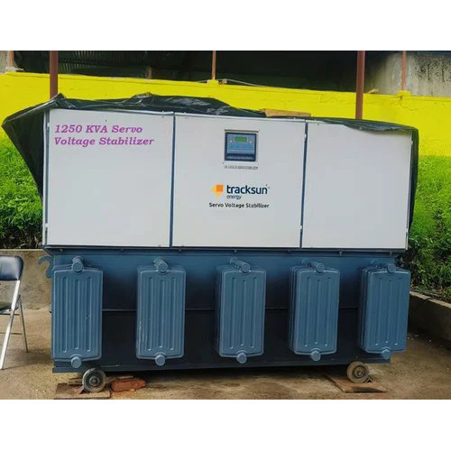1250 KVA Oil Cooled Servo Voltage Stabilizer with out by pass switch
