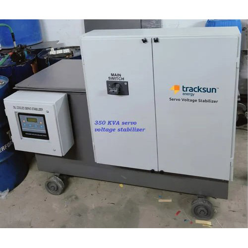 350 KVA Oil Cooled Servo Voltage Stabilizer With By Pass Switch