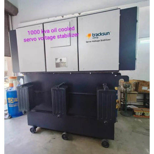 1000KVA Oil Cooled Servo Voltage Stabilizer With Bypass Switch