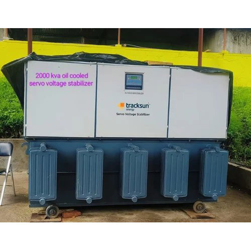 2000Kva Oil Cooled Servo Voltage Stabilizer With Bypass Switch - Current: Ac