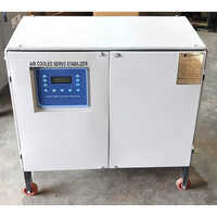 40 KVA एयर कूल्ड सर्वो वोल्टेज स्टेबलाइजर्स बिना बाईपास स्विच के