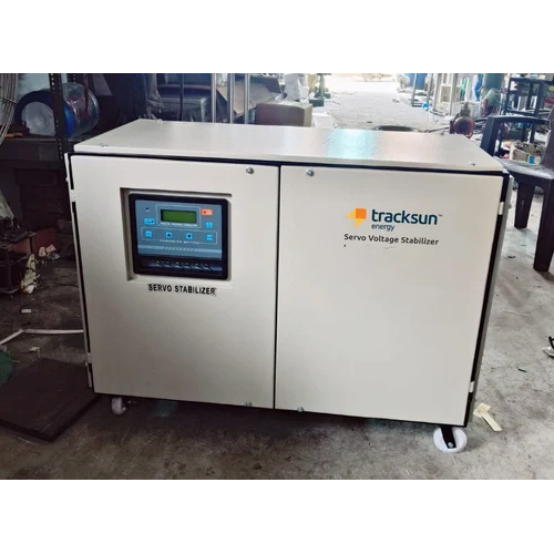 75 Kva Air Cooled Servo Voltage Stabilizer With Bypass Switch - Current: Ac