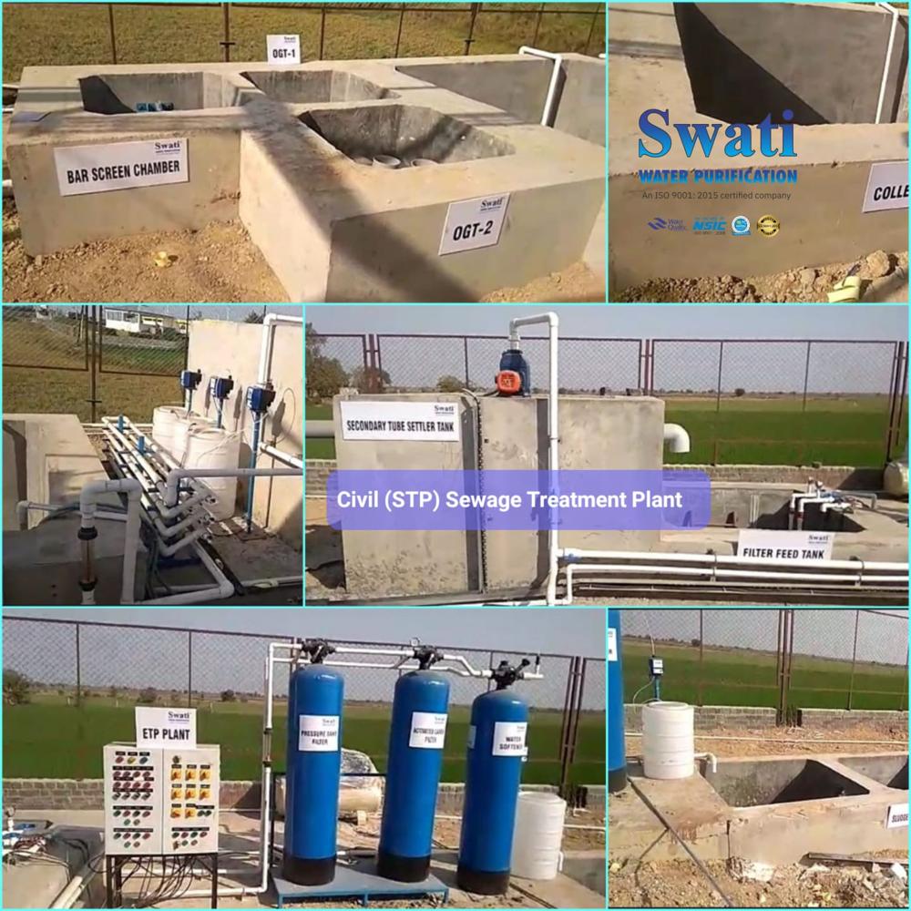 Underground Sewage Treatment Plant - Application: Industries