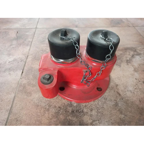 2 Way Breeching Inlet Valve - Color: Red And Black