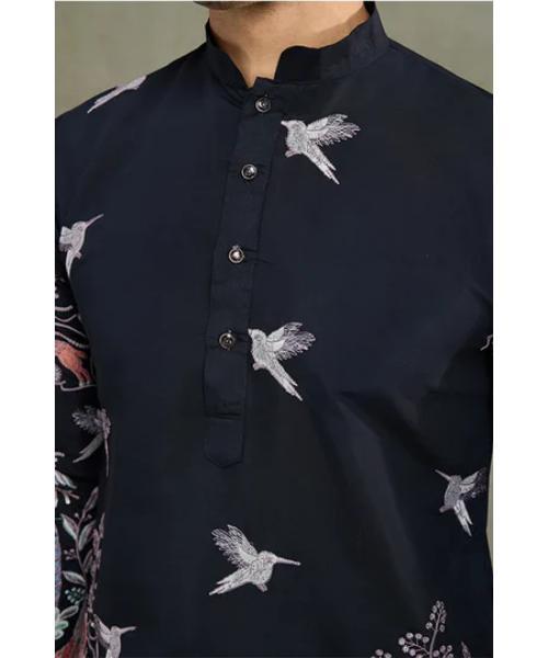 Designer Viscose Silk Fancy Kurtas For Men