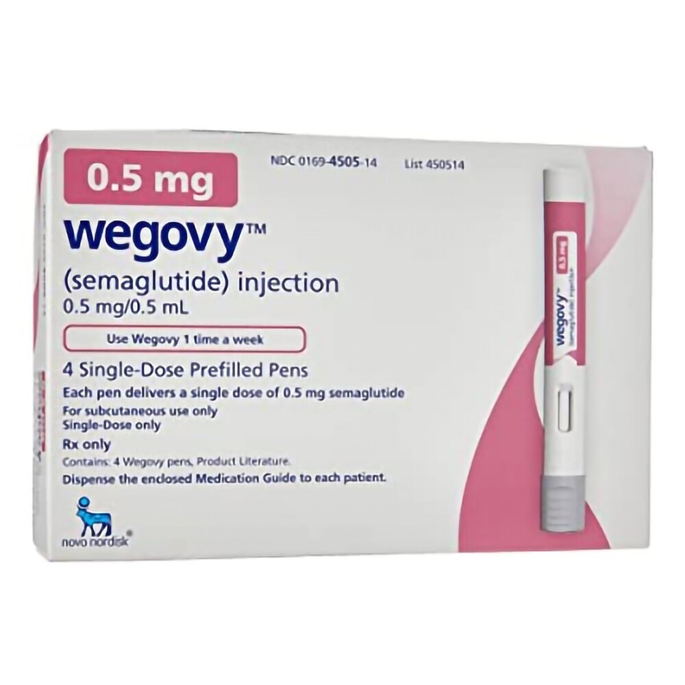 WEGOVY INJECTION 0.5 mg (Semaglutide)