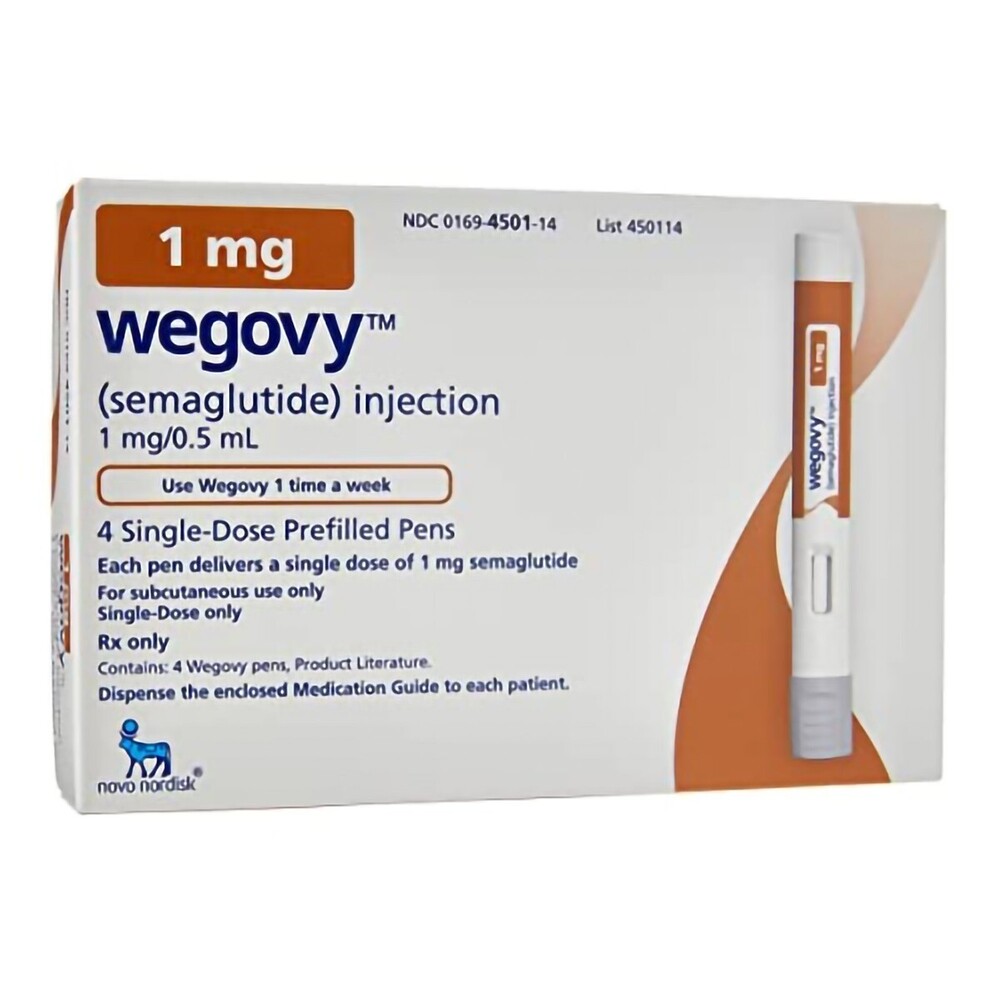 WEGOVY INJECTION  1 MG (SEMAGLUTIDE)