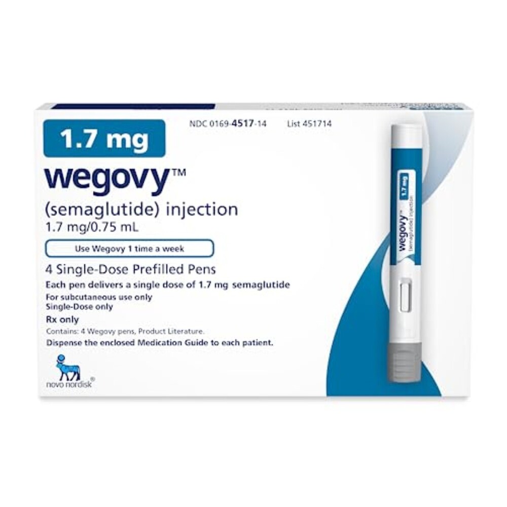WEGOVY INJECTION 1.7 MG (SEMAGLUTIDE)