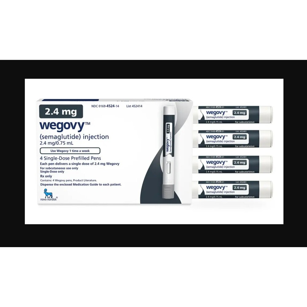 Wegovy Injection 2.4 Mg (Semaglutide) - Chronic Weight Management Medication | Once-weekly Injectable For Adults With Obesity And Related Conditions