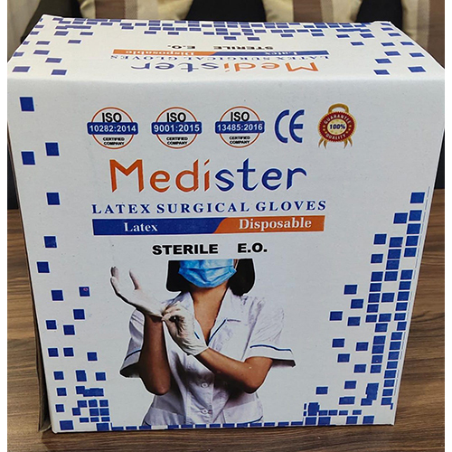 BOX OF SURGICAL GLOVES