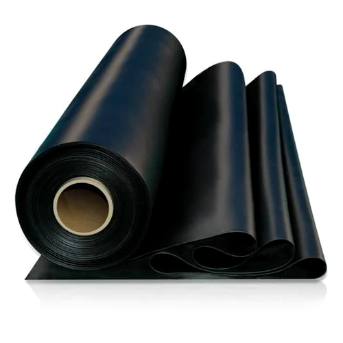 Natural Rubber Sheet - Color: Black