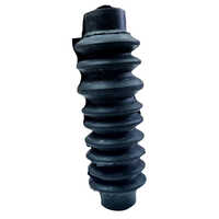 Moulded Rubber Bellow - Color: Black