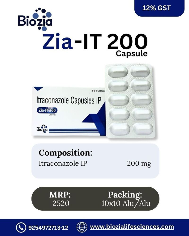 Zia-it 200 Capsules - Drug Type: General Medicines