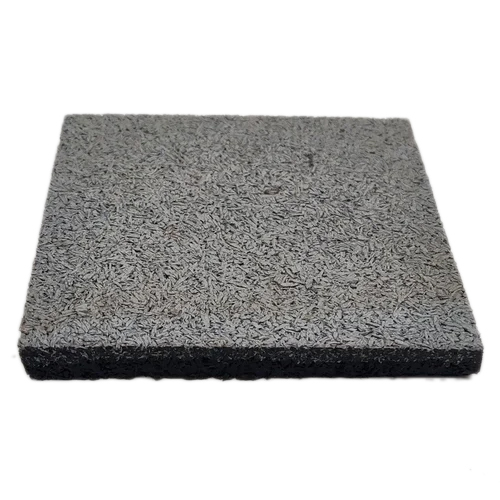 Gym Floor Rubber Mat - Color: Gray