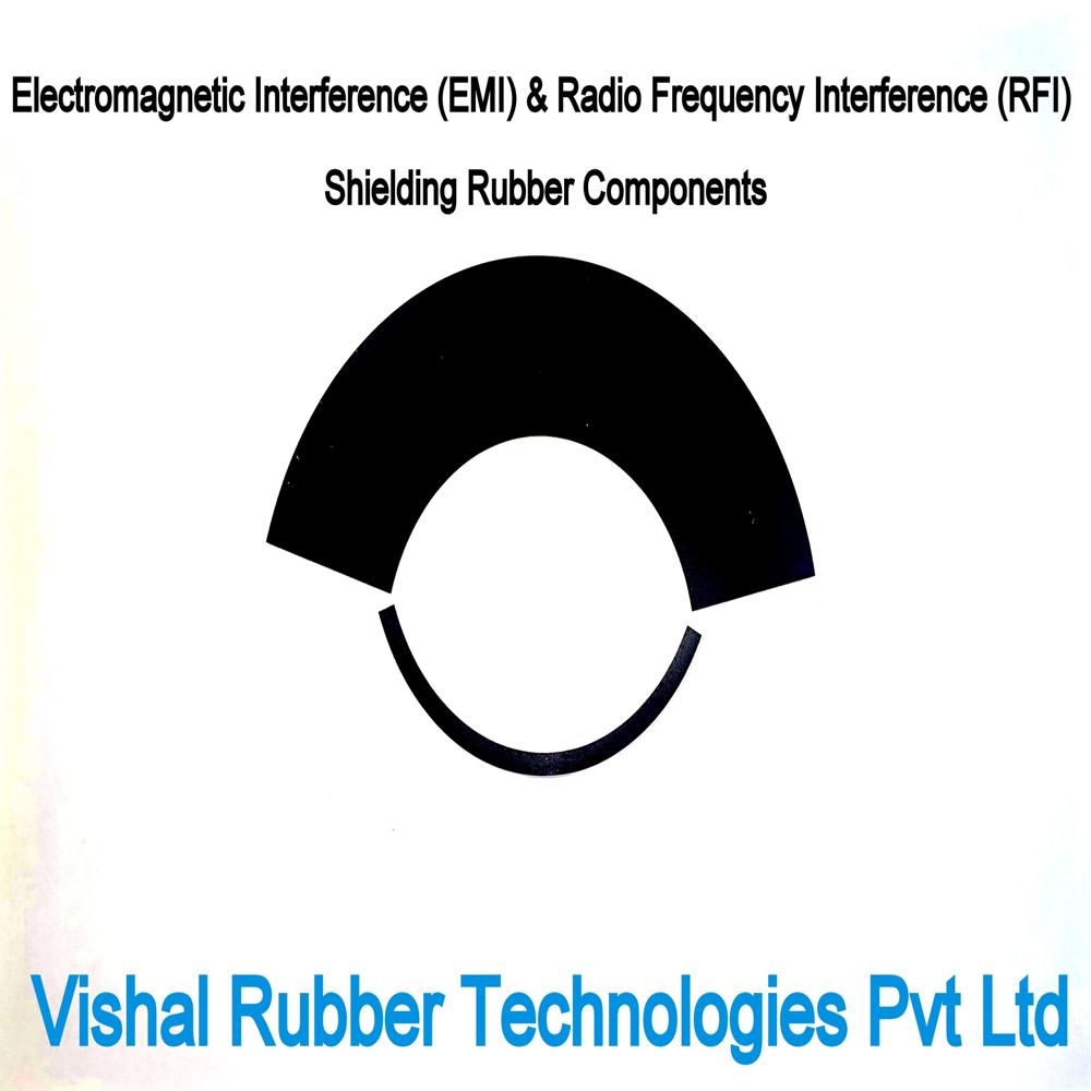 Nickel Coated Graphite Filled Conductive Silicone Rubber Products For Emi/rfi Applications