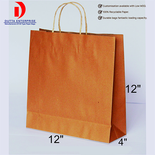 Disposable Paper Bag - Feature: Biodegradable