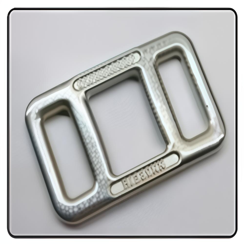 Forged Buckle - Color: Silver