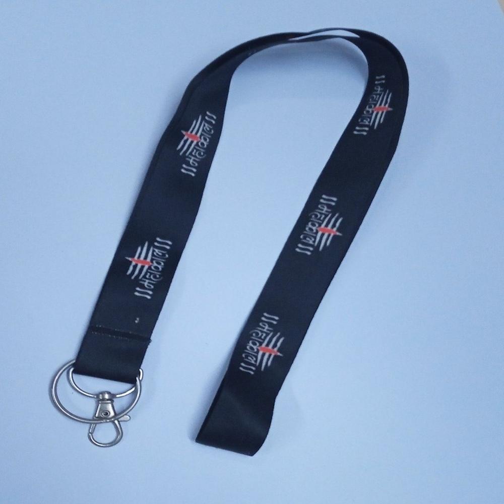 25mm Mahadev Satin Keychain With Dog Hook Stiching Nd Flat Challa Ring