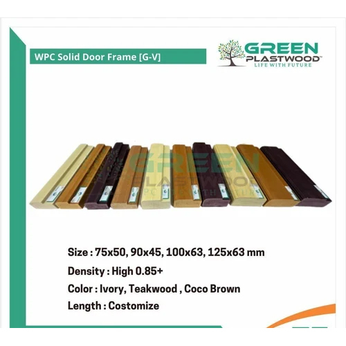 4 X 2.5 Inch Wpc Solid Door Frame