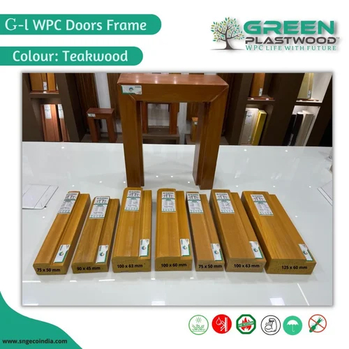 Brown Wpc Door Frame
