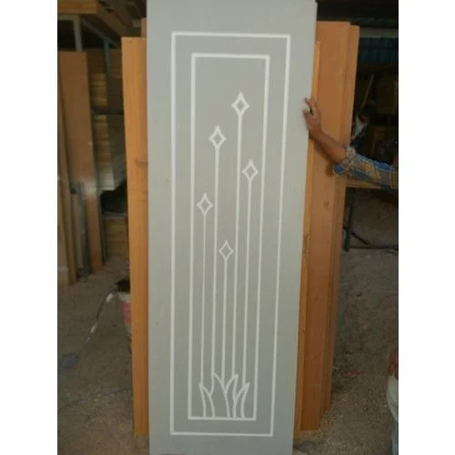 Pvc Solid Door - Color: Grey