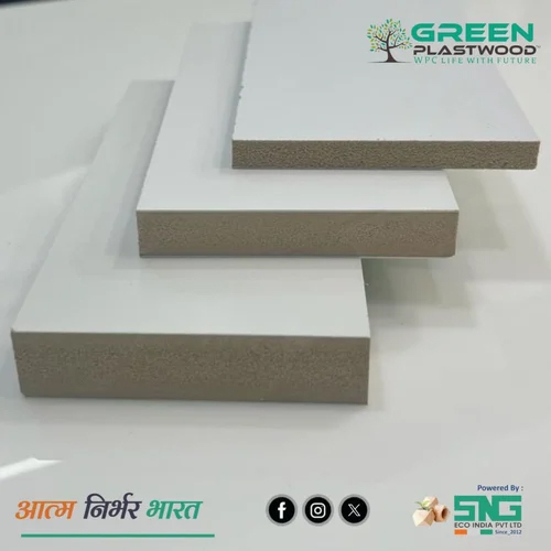 WPC ठोस दरवाजा 3 परत शीट
