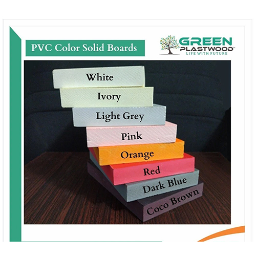 Green Plastwood PVC Color Sheets