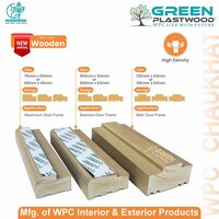 3" X 2" Wpc Wooden Color Door Frame - Application: Residential