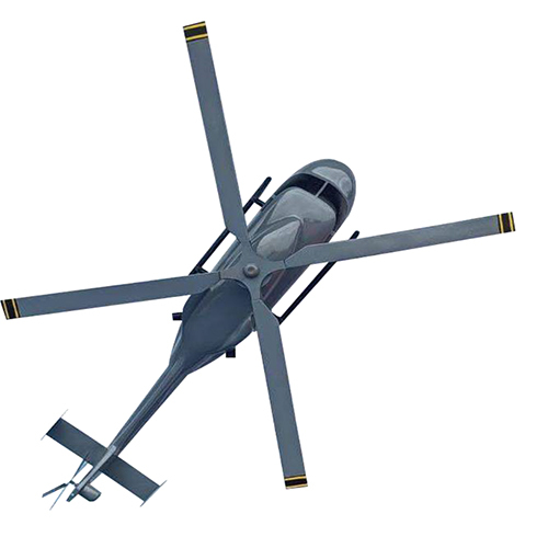 Dhruv Air Force Scale Model - Color: As Per Availability
