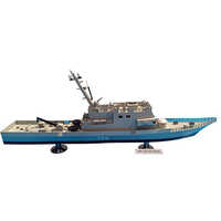Ins Car Nicobar Navy Battle Ship Model - Color: As Per Availability