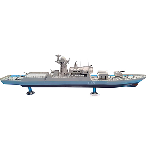 Ins Khukri Navy Battle Ship Model - Color: As Per Availability